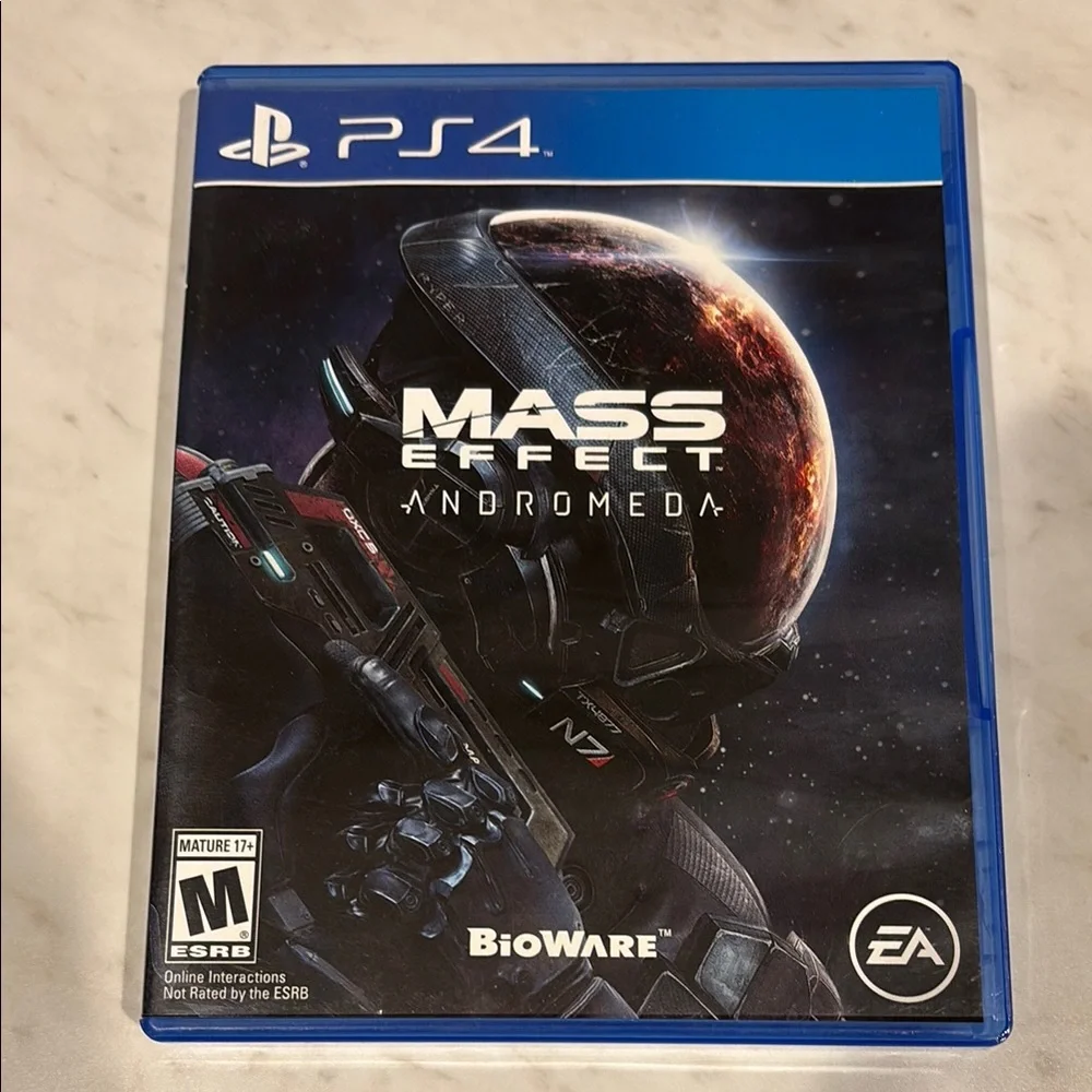 Sony PS4 Mass Effect Andromeda Video Game - Picture 1 of 5